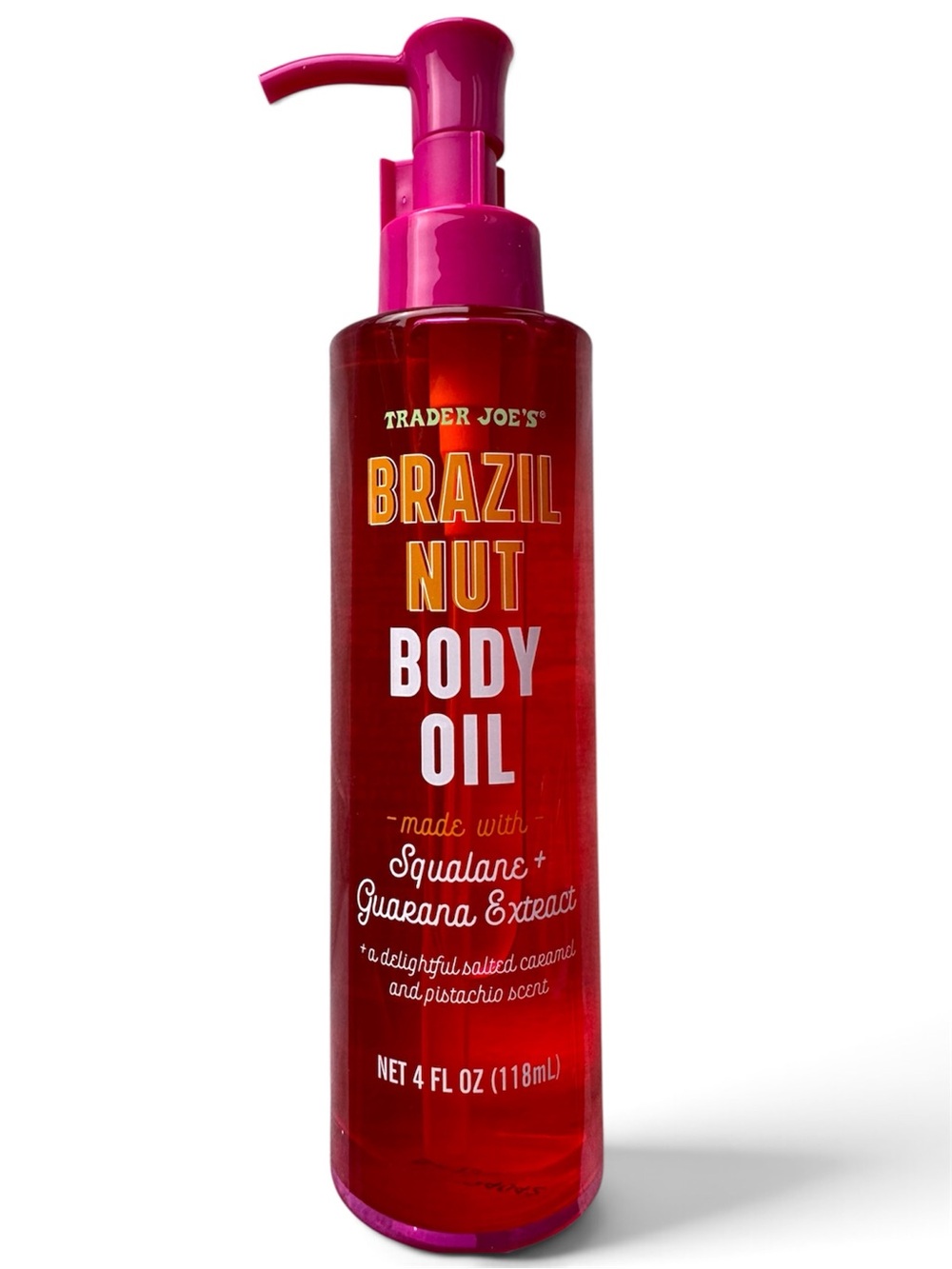 TRADER JOE’S Brazil Nut Body Oil 4 oz New